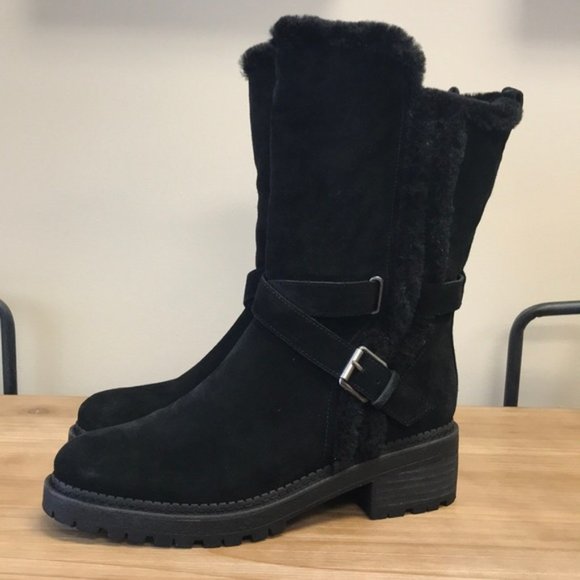 Sam Edelman Jailyn Faux Fur Lined Boot - Picture 2 of 6